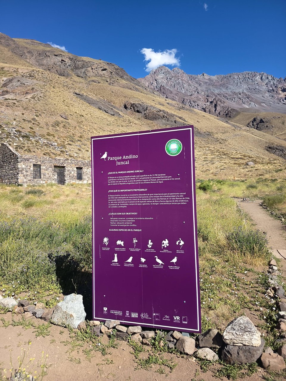 Parque Andino El Juncal  en Kampium