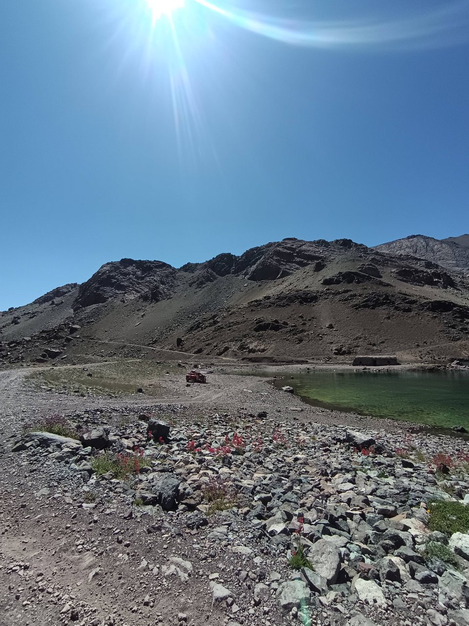Laguna El Planchón en Kampium
