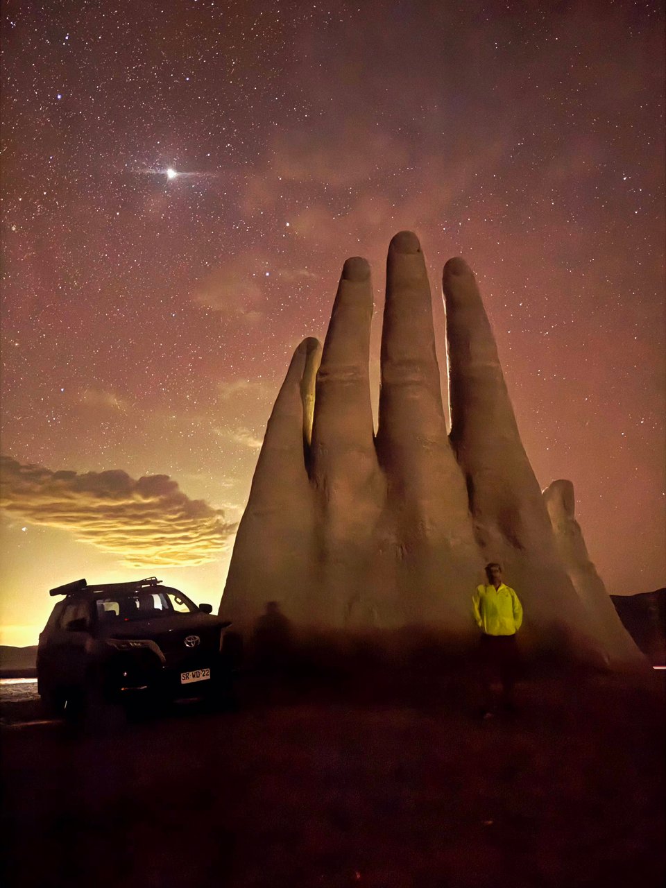 Mano ✋️ del desierto  en Kampium