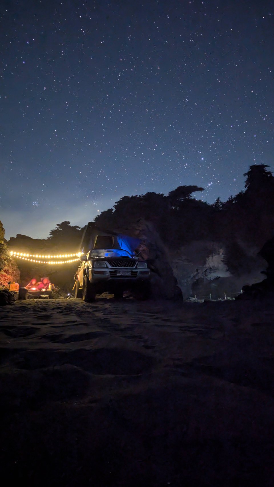 Playa Tanumé en Kampium