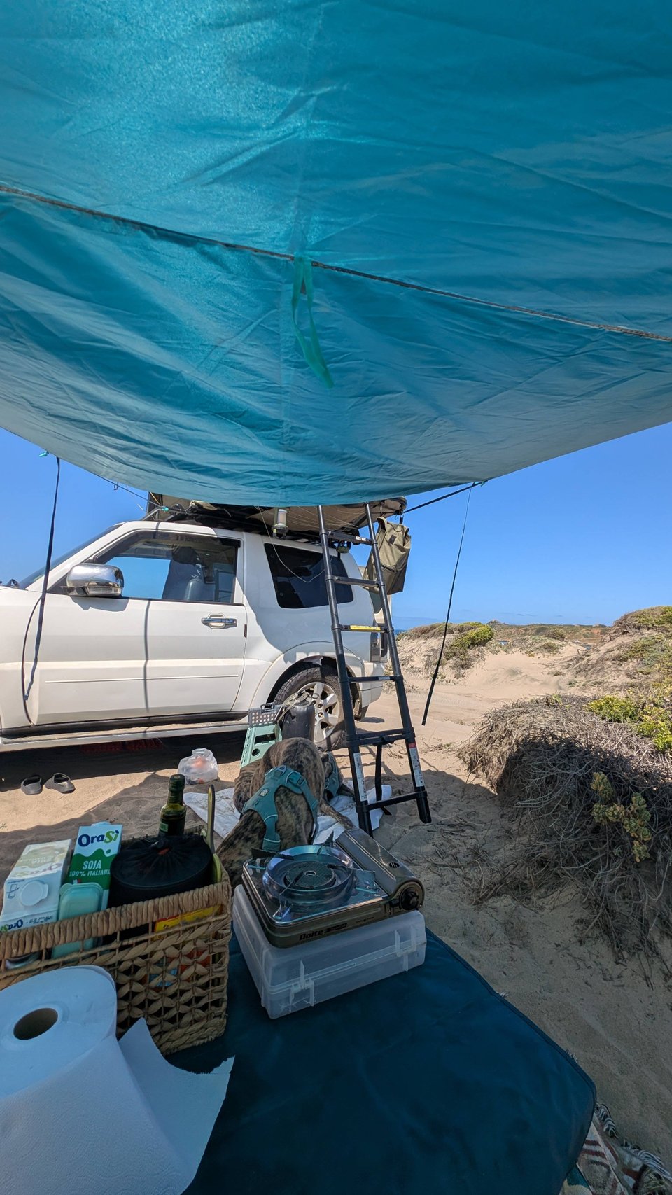 Playa Pichidangui (sector norte) en Kampium